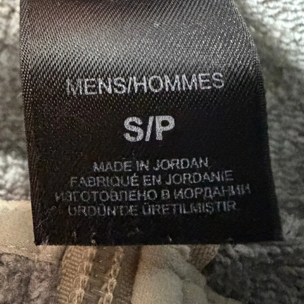 The North‎ Face Mens Small Gordon Lyons 1/4 Zip Fleece Pullover Heather Gray